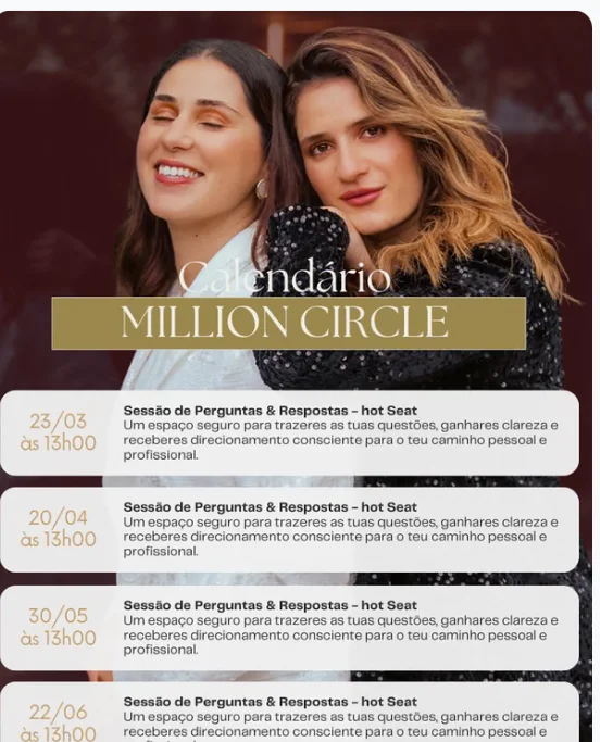 Calendário Million Circle